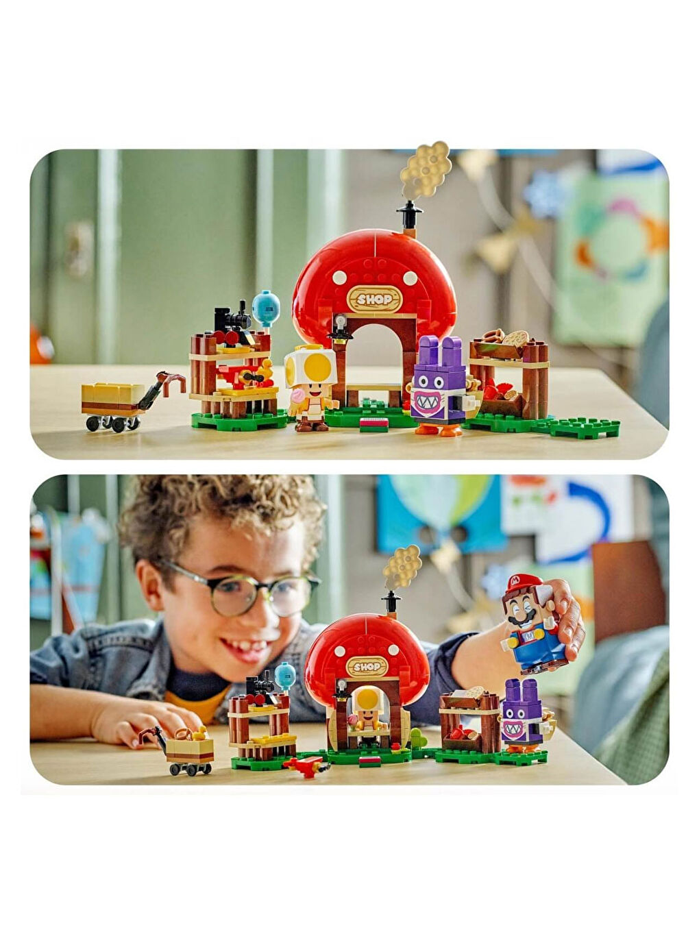 Lego Renksiz Super Mario Nabbit Toad'Un Dükkanında Ek Macera Seti 71429 - 8