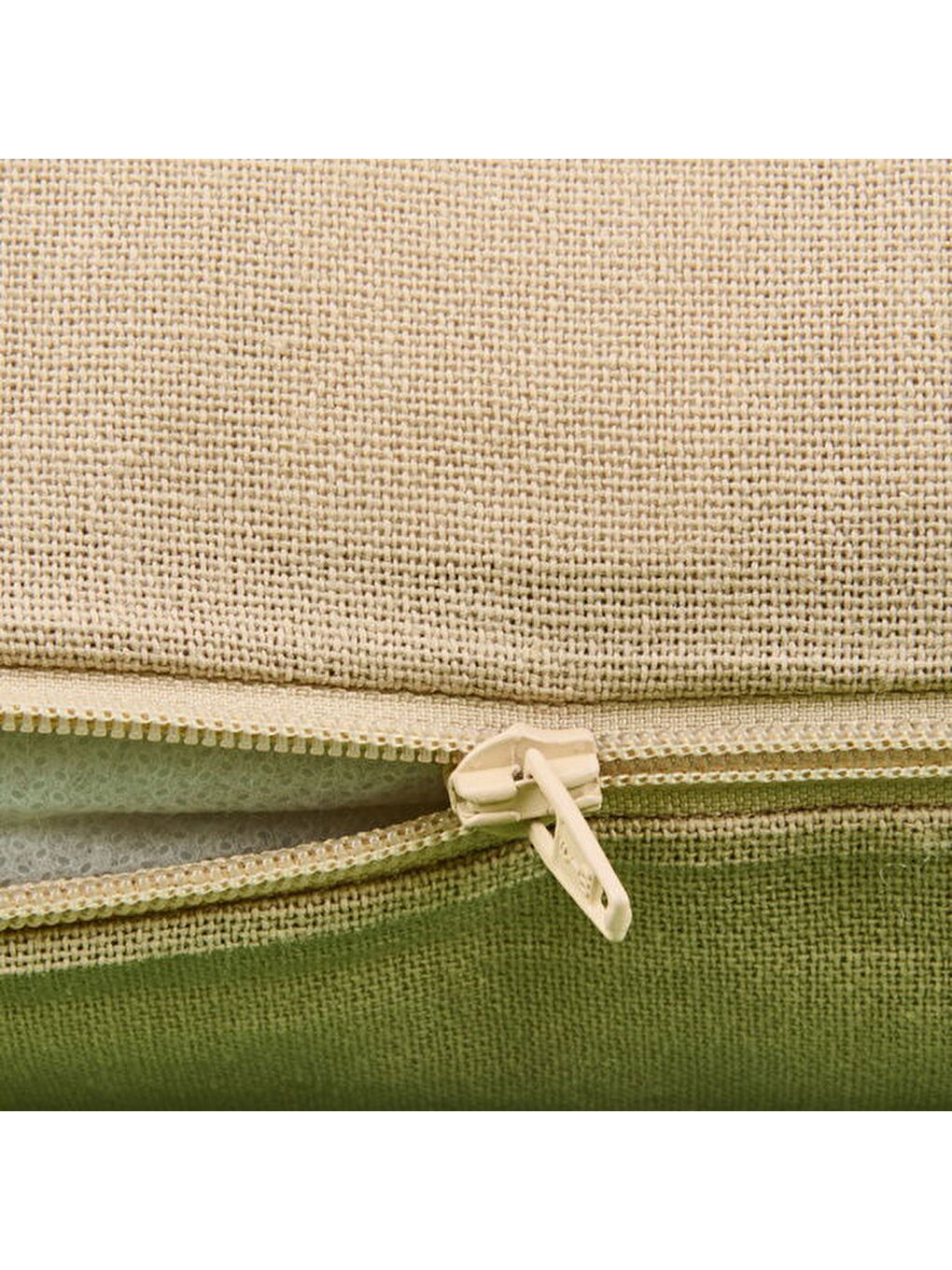 Soft Boho Püskül Detaylı Kırlent - Bej - 40x40 cm-2