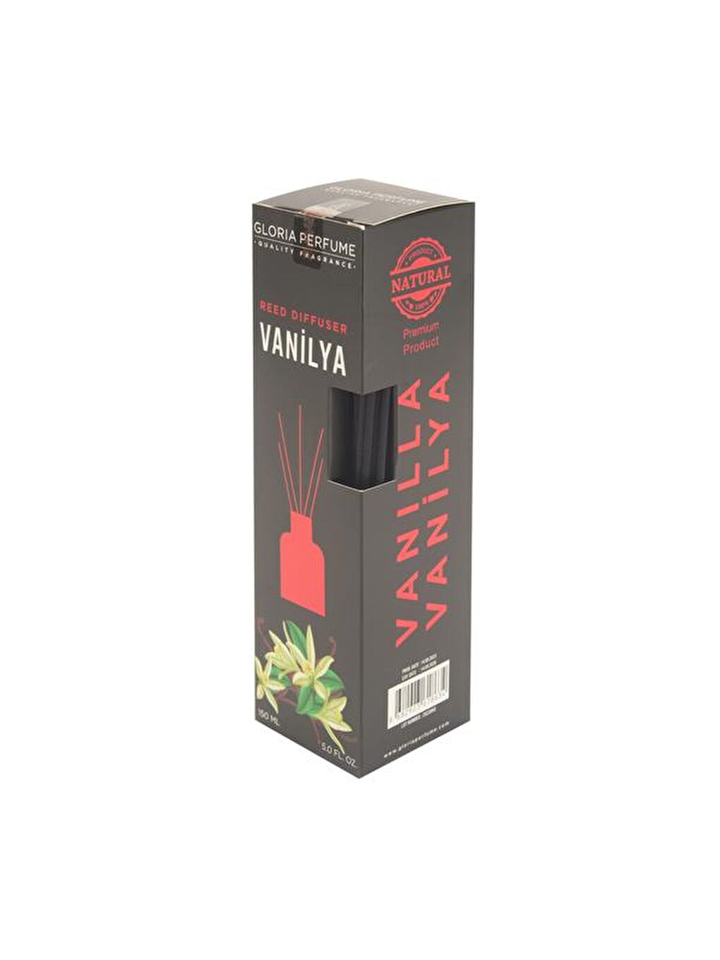Renksiz Vanilla Bambu Çubuklu Oda Kokusu - Şeffaf - 150 ml-3