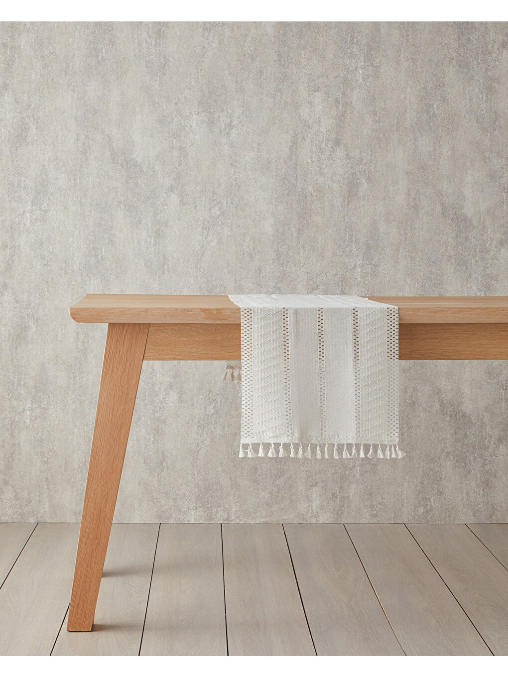 Aden Pamuk Runner Bej