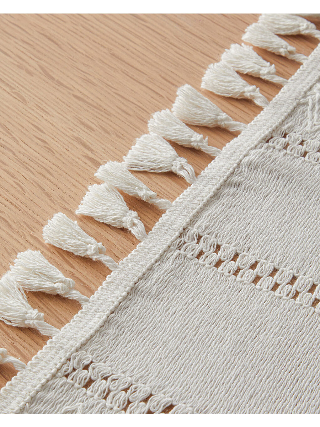 Aden Pamuk Runner Bej-1