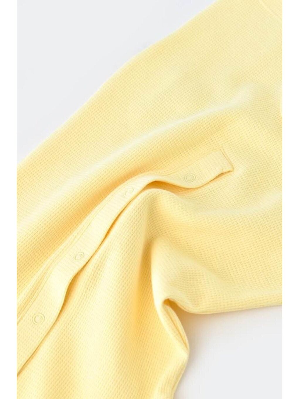 Organik Kısa Kollu Tulum Sarı - Csyw1016-3