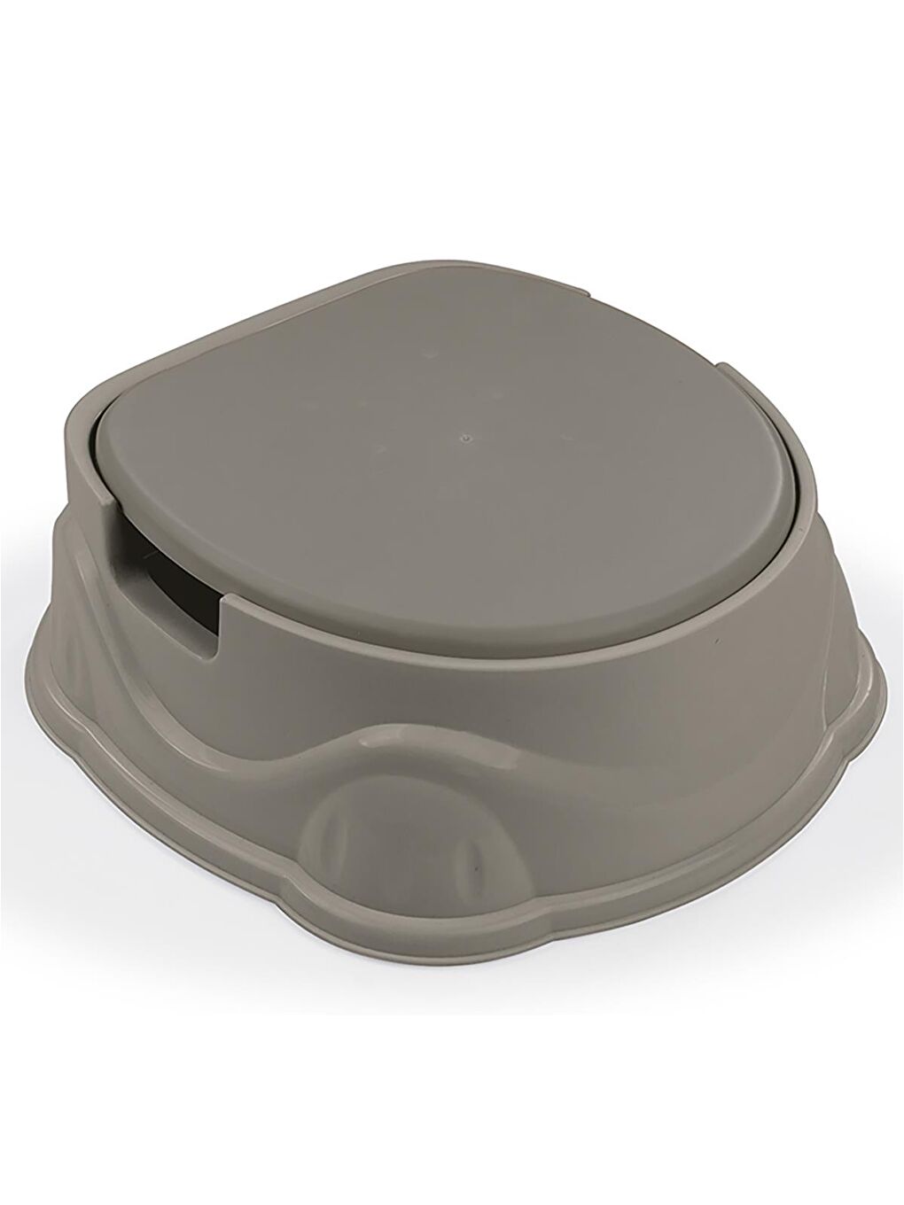 Nuve 3 in 1 Lazımlık Adaptör Basamak - Gri Standart-1