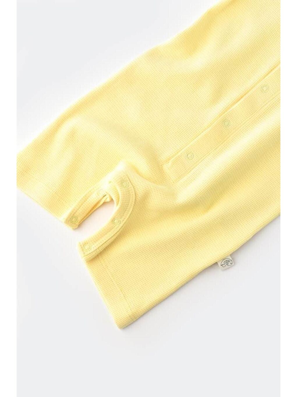 Organik Kısa Kollu Tulum Sarı - Csyw1016-4