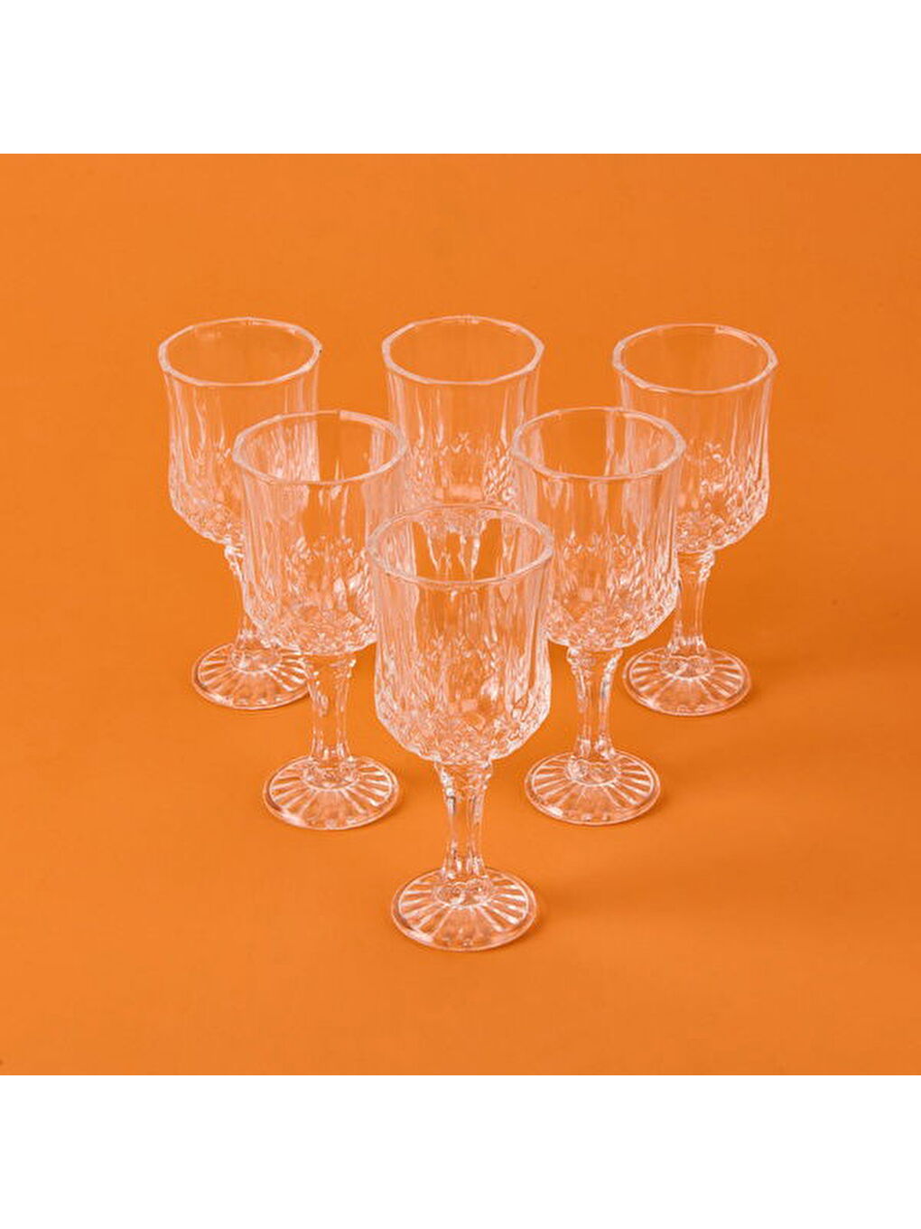 Renksiz Lucca 6'lı Meşrubat Bardağı - Şeffaf - 226 ml-2