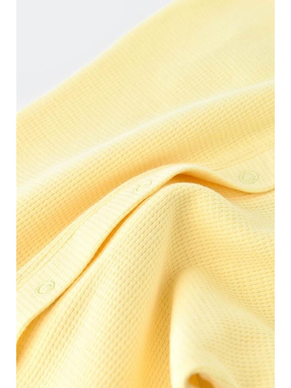 Organik Kısa Kollu Tulum Sarı - Csyw1016-5