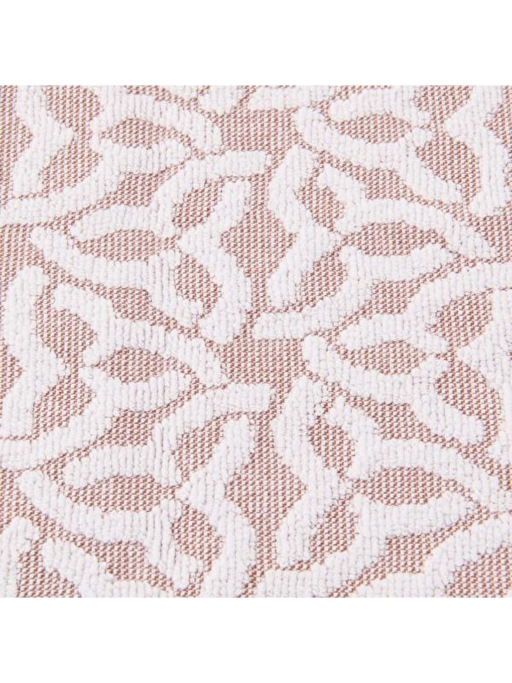 Kahverengi Soft Pin El Havlusu - Taba - 30x50 cm-1