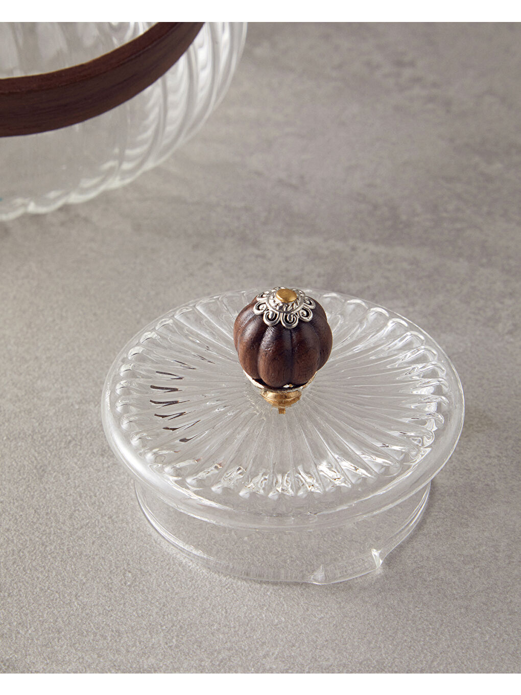 Renksiz Eva Borosilikat Demlik 800 ml Şeffaf-2