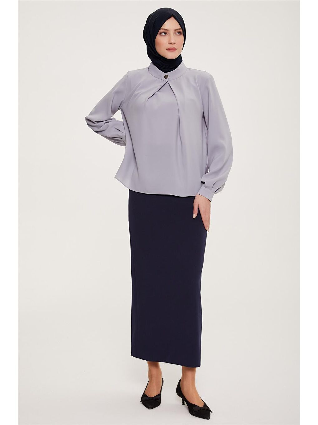 Lacivert Kalem Etek 22Yd1034