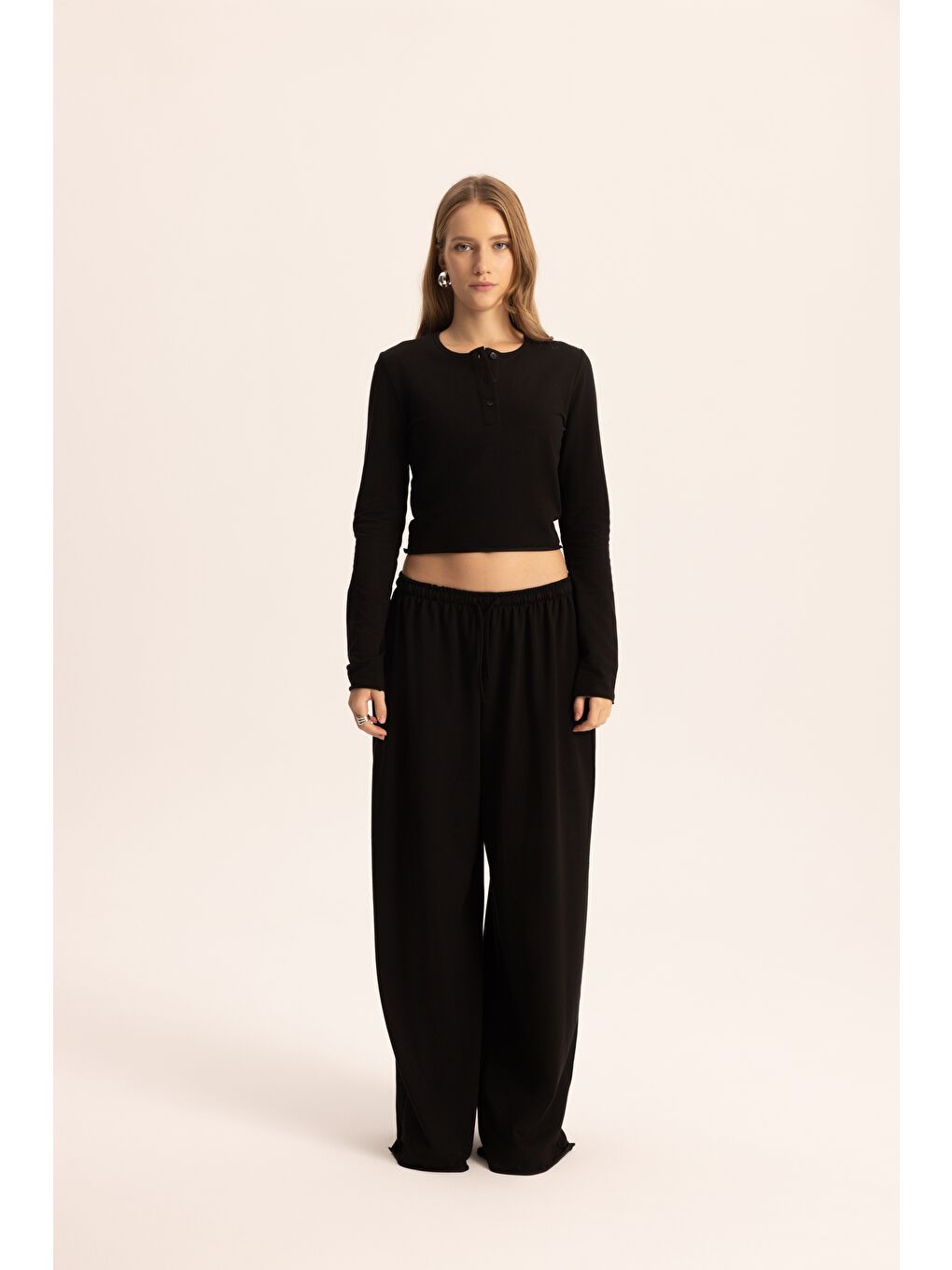 Tuara Basic Siyah Eşofman Takımı-1