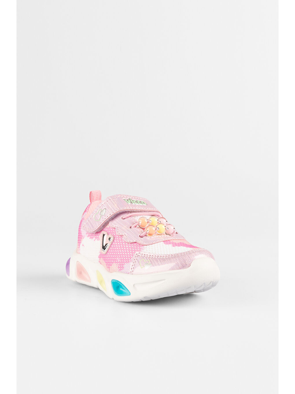 Gelato Işıklı Kız Bebek Pembe Spor Ayakkabı-2