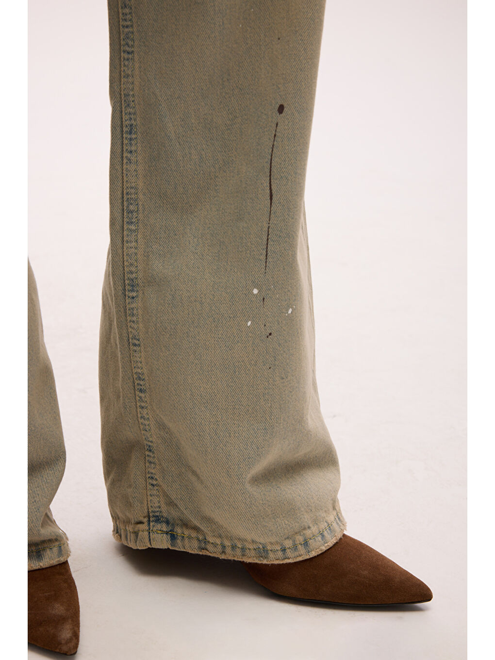 Touch Kirli Yeşil Jean Pantolon-4