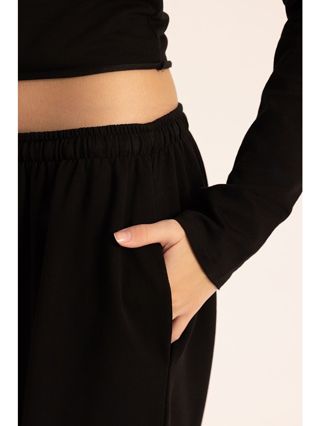 Tuara Basic Siyah Eşofman Takımı-7