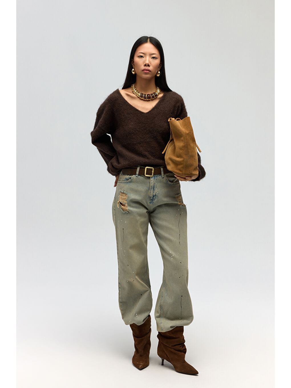 Touch Kirli Yeşil Jean Pantolon-7