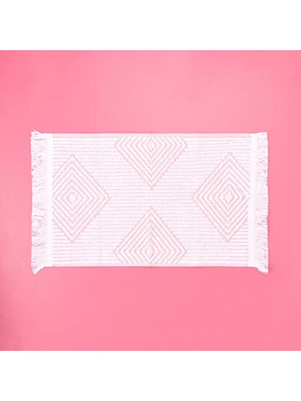 Soft Leaves El Havlusu - Pembe - 30x50 cm-3