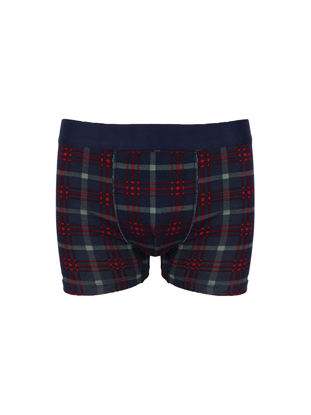 Lacivert Erkek 2'li Pamuklu Elastanlı Boxer-2