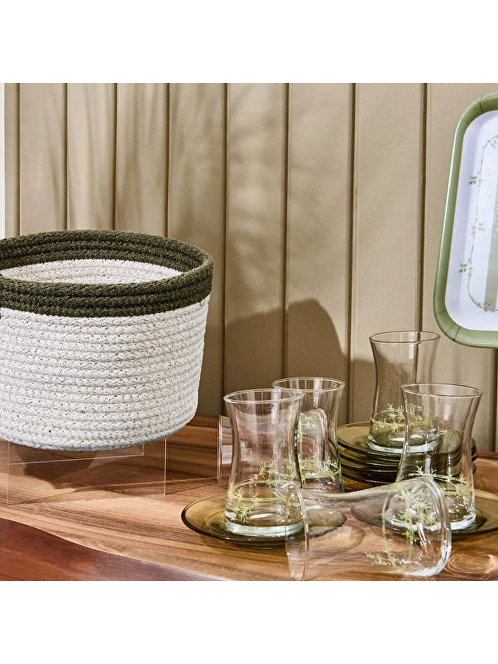 Karışık Kitchen Blad 12 Parça Çay Seti - Renkli - 130 ml-4