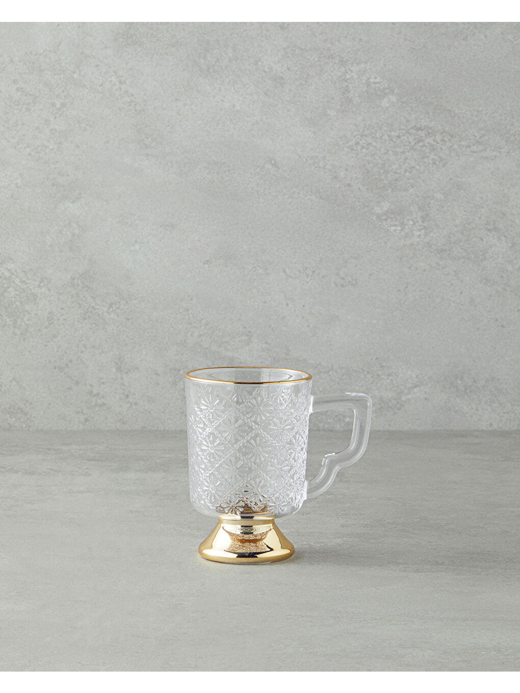 Sarı Trophy Shine Cam 2'li Kupa 325 ml Gold-1