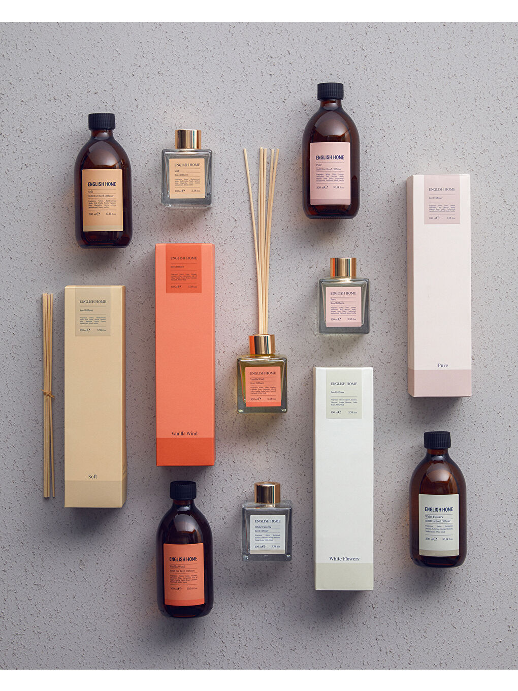 Renksiz Vanilla Wind Çubuklu Oda Kokusu Refill 300 ml - Yeniden Doldurulabilir-4