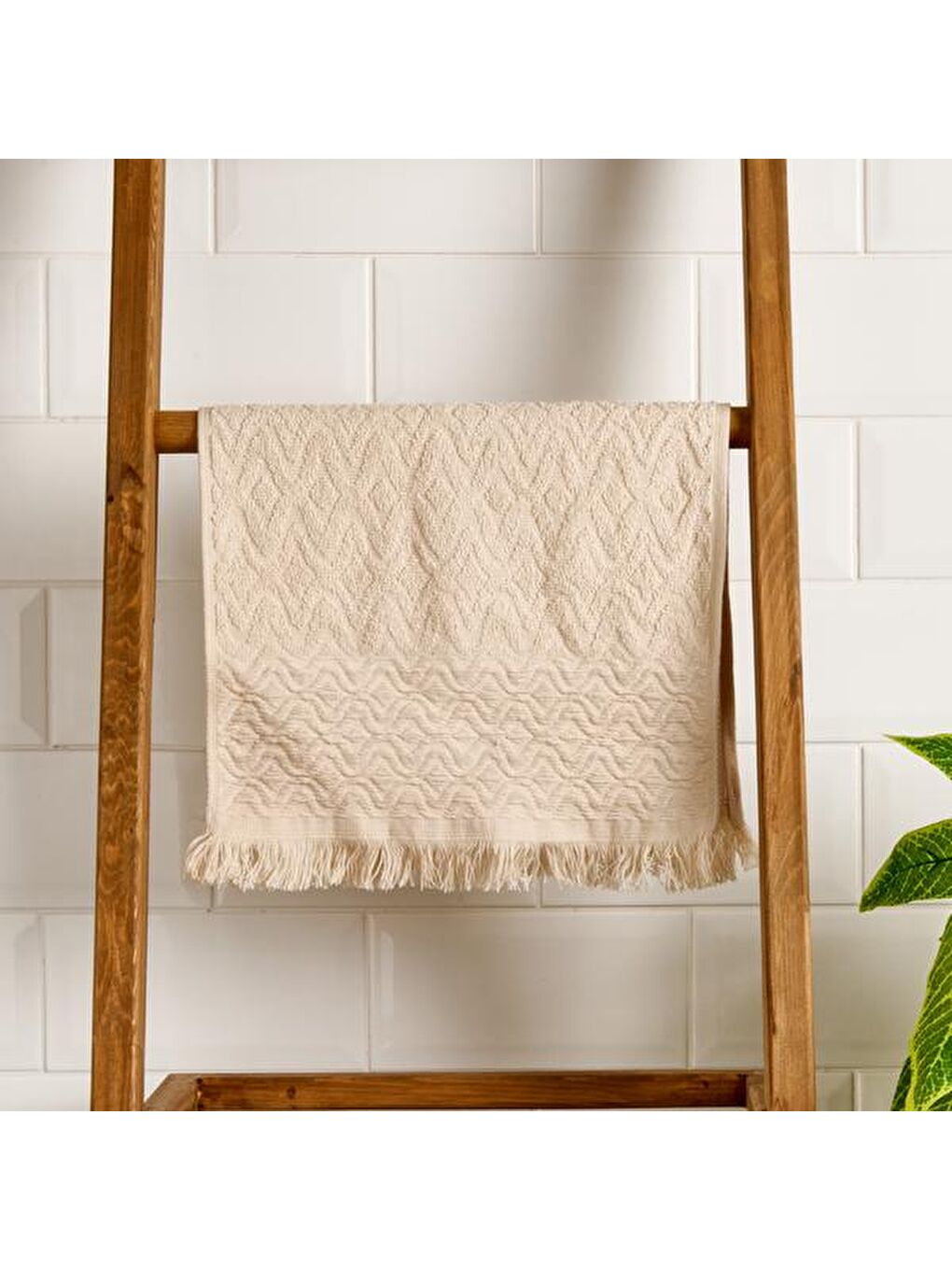 Ekru Soft Charm El Havlusu - Krem - 30x50 cm