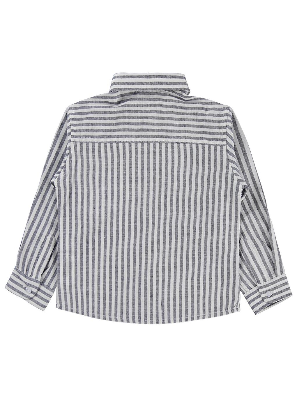 Boys Nakışlı Gömlek 2-5 Yaş Gömlek - Lacivert 3-4 Yaş-1