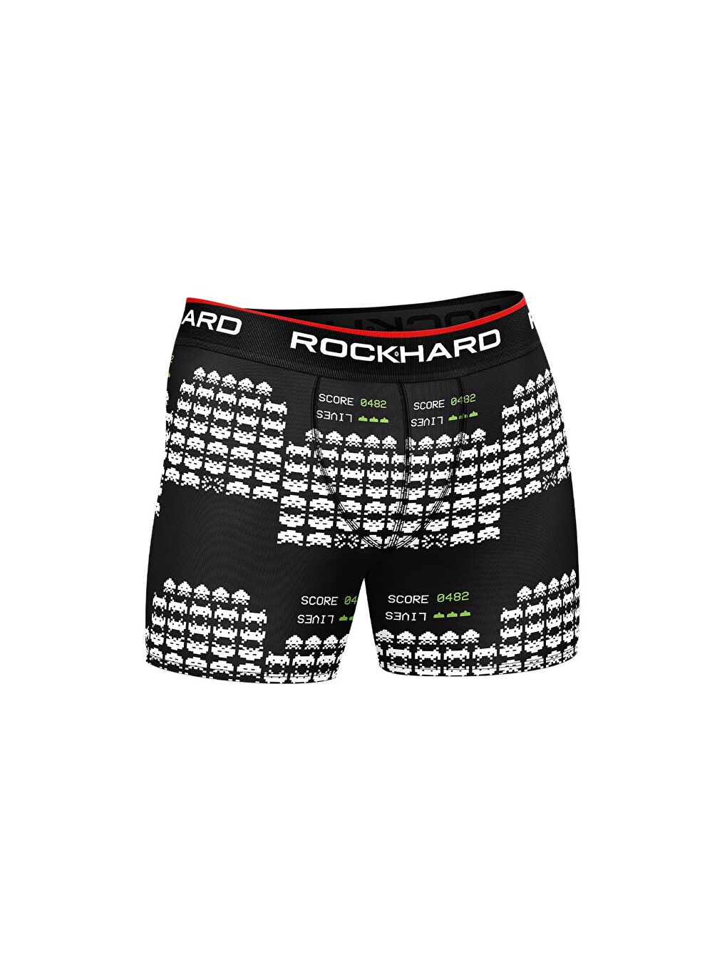 ROCKHARD Karışık Asorti Erkek Baskılı Boxer 10'lu Paket - 5