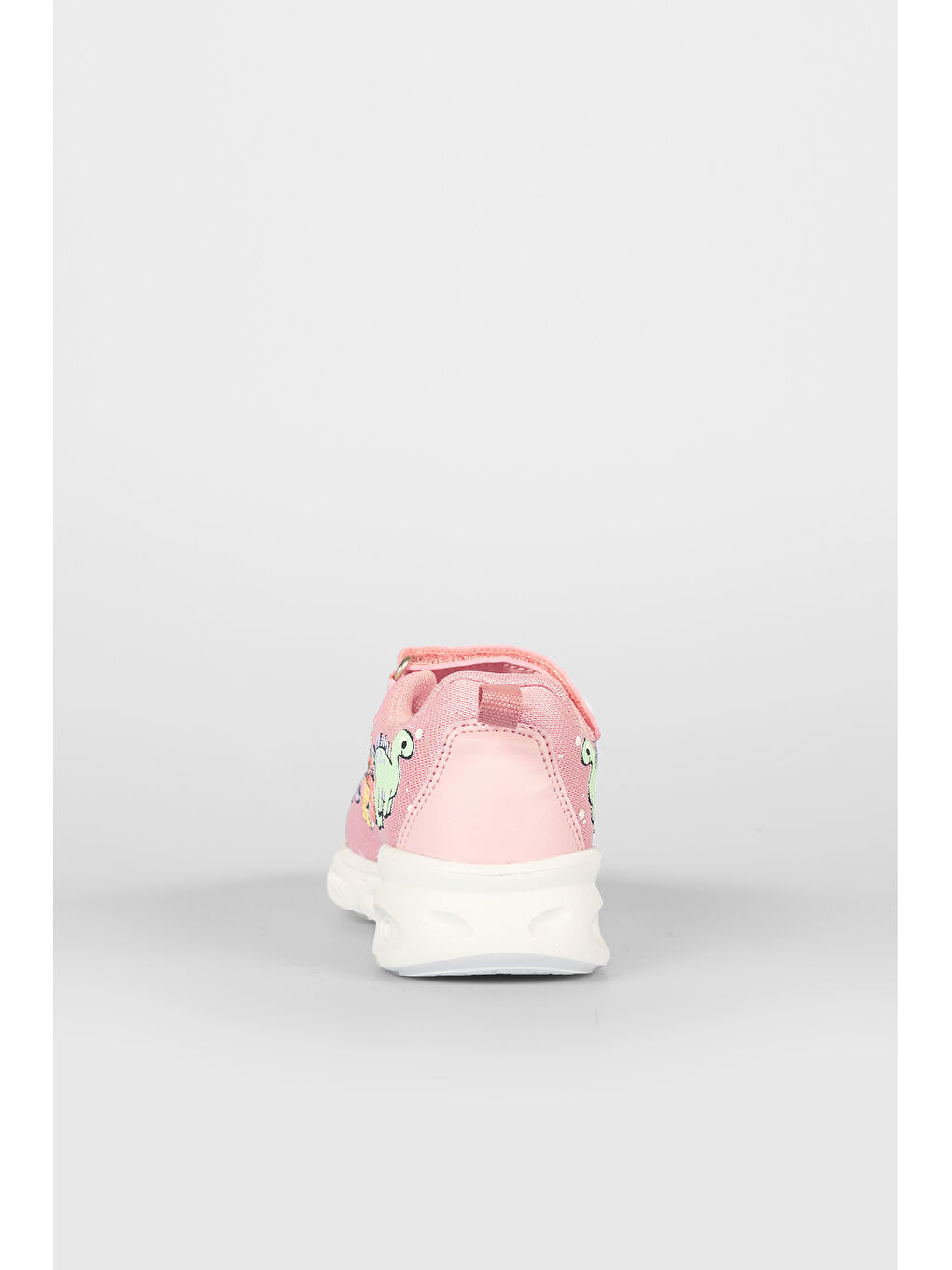 Vicco Pembe Dino Işıklı Kız Bebek Pudra Spor Ayakkabı - 6