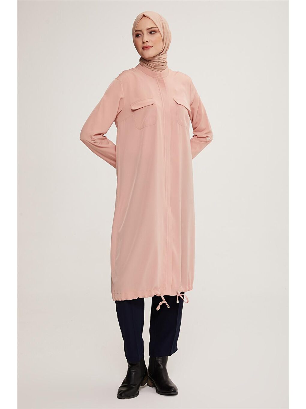 ARMİNE Pembe Tunik 22Kd4359 - 1