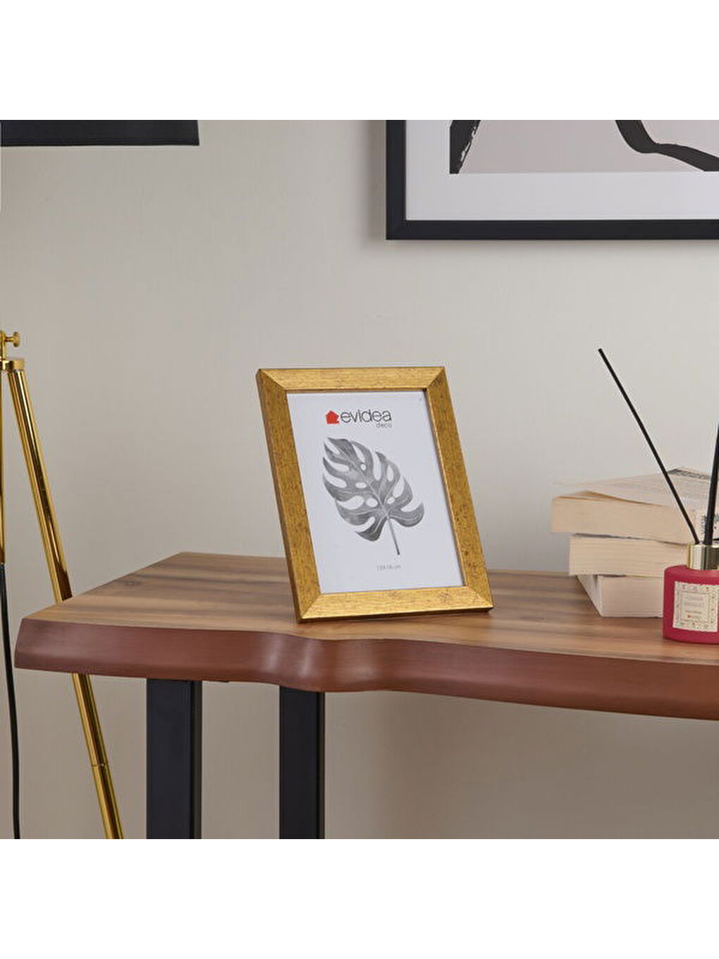 Sarı Deco Sunflower Çerçeve - Gold - 13x18 cm-2