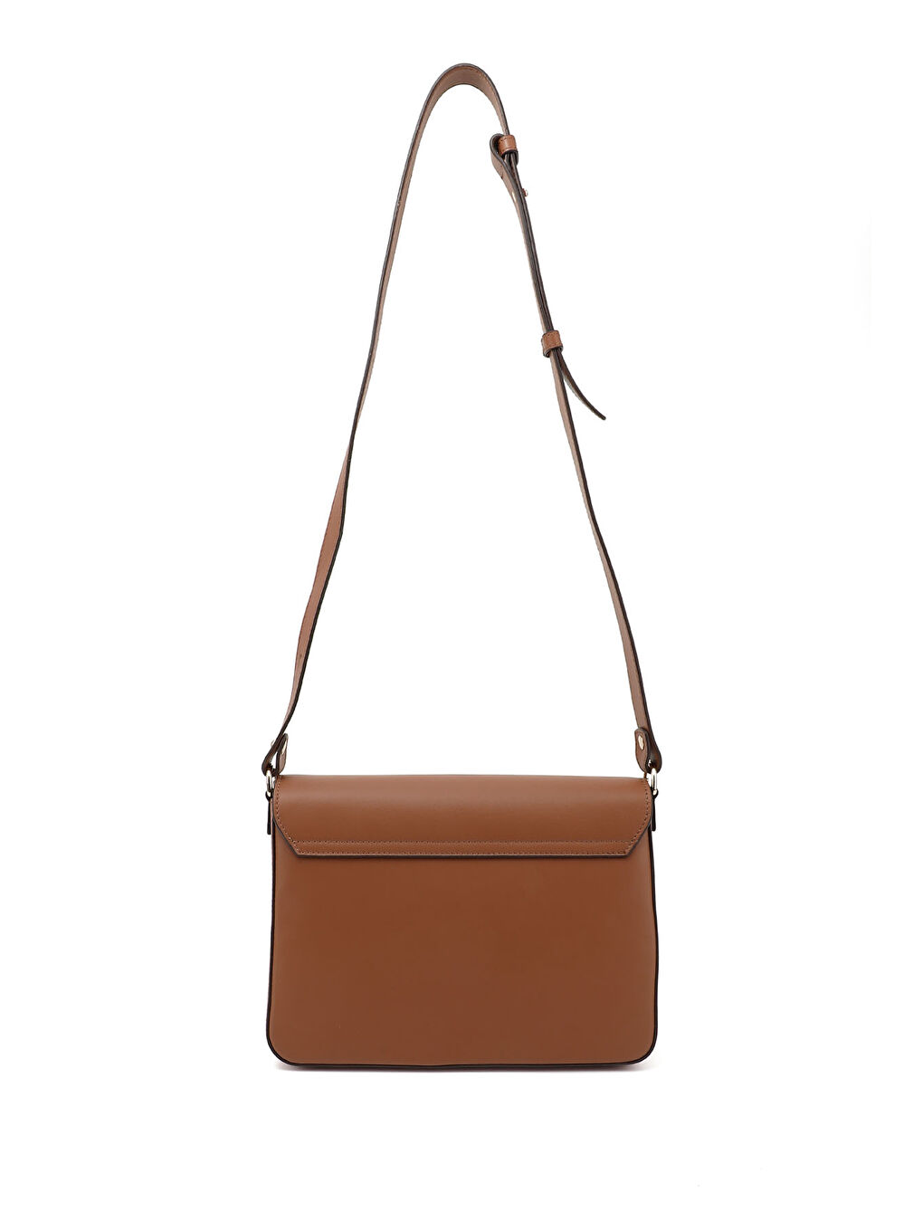 Kahverengi Kadın TABA Hakiki Deri Omuz Çantası-3