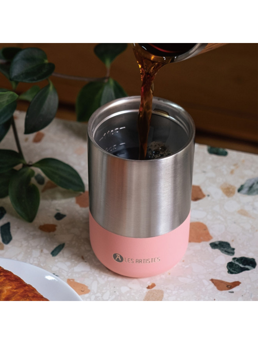 Karışık Isı Yalıtımlı Çelik Termos Mug 500ml Xmas-3