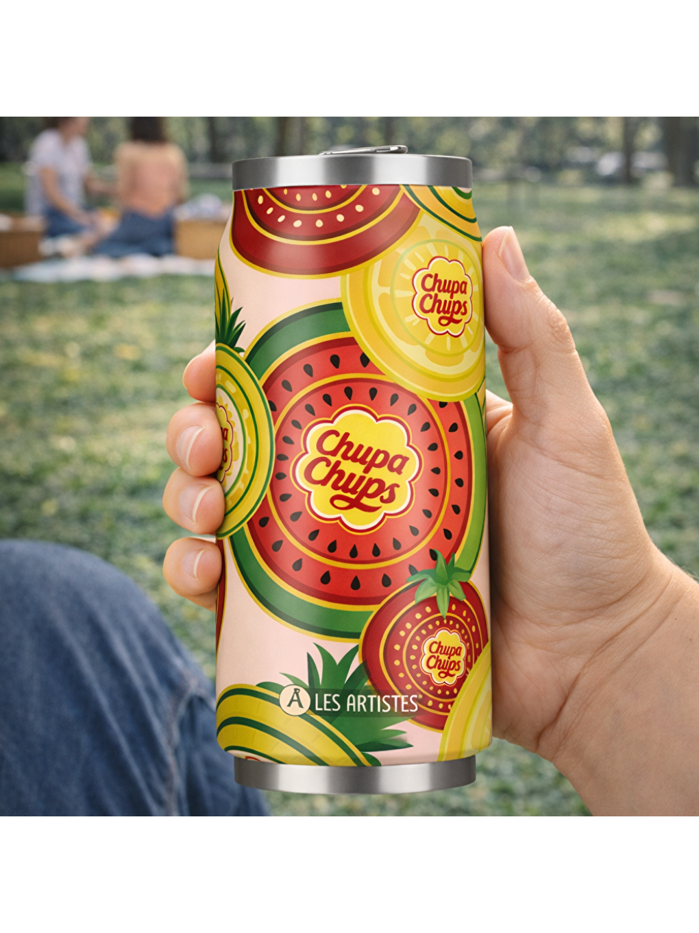 Karışık Isı Yalıtımlı Kutu Çelik Termos 500ml Chupa Fruit-3