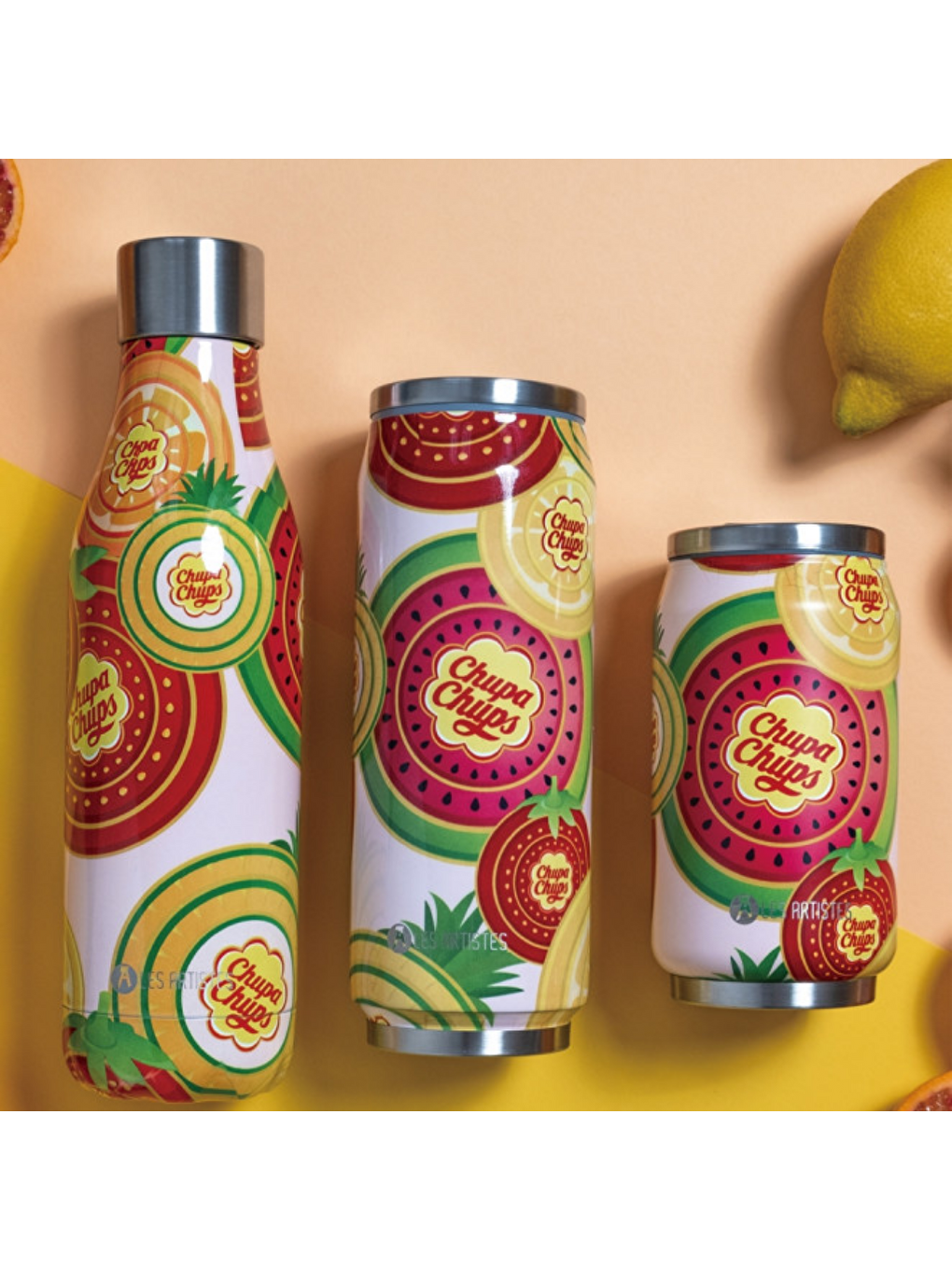 Karışık Isı Yalıtımlı Kutu Çelik Termos 500ml Chupa Fruit-4