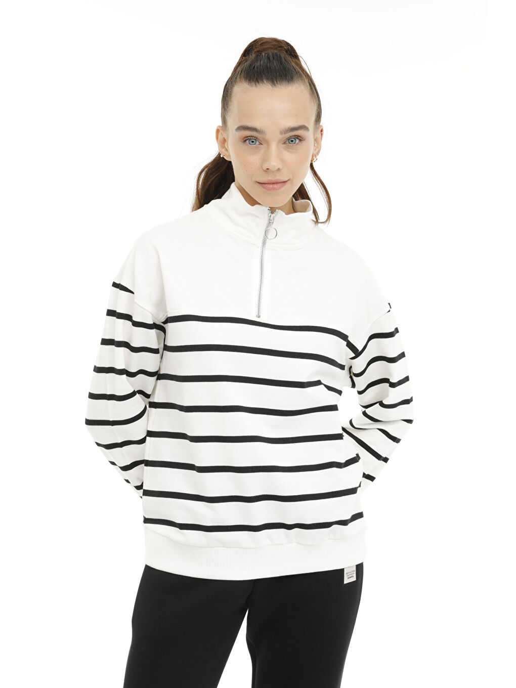 Kinetix WL RAYNE ÇZG 16GCX105 3PR Beyaz Kadın Sweatshirt