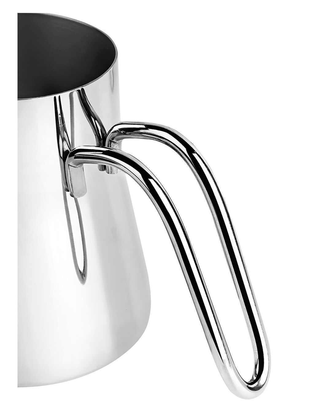 Gri Mini 500 ML Çelik Sütlük-1