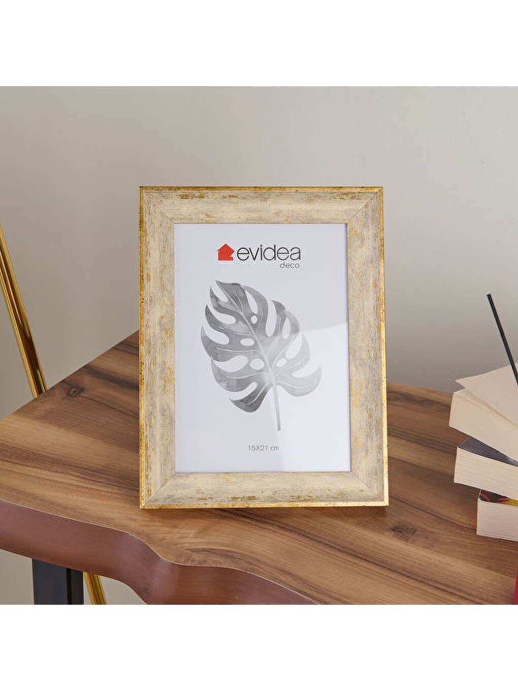Ekru Deco Dandelion Çerçeve - Krem - 15x21 cm-1