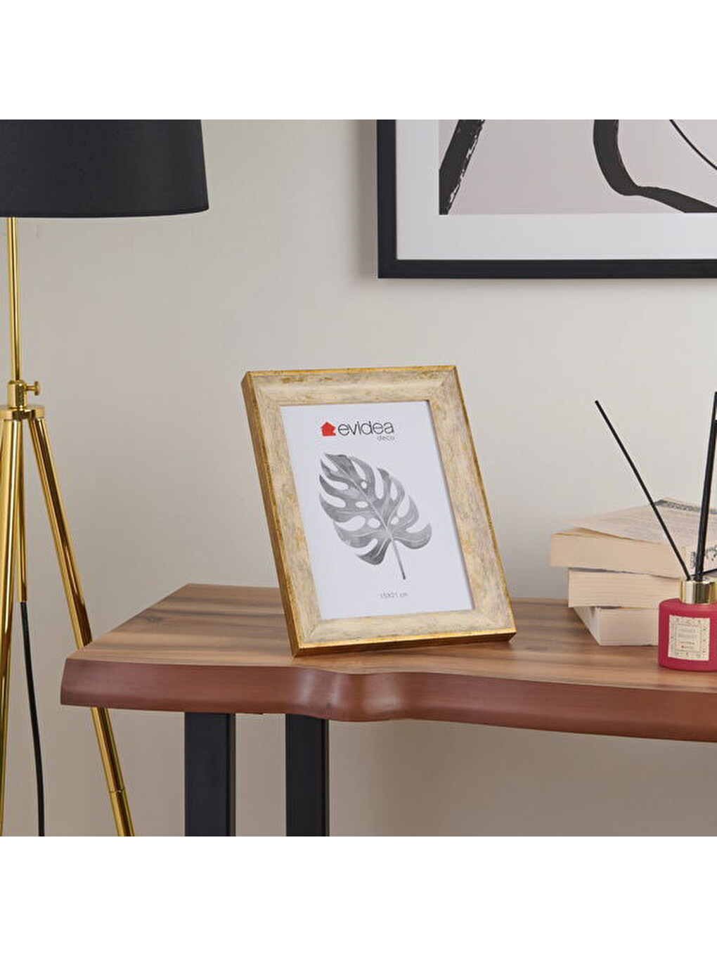Ekru Deco Dandelion Çerçeve - Krem - 15x21 cm-3