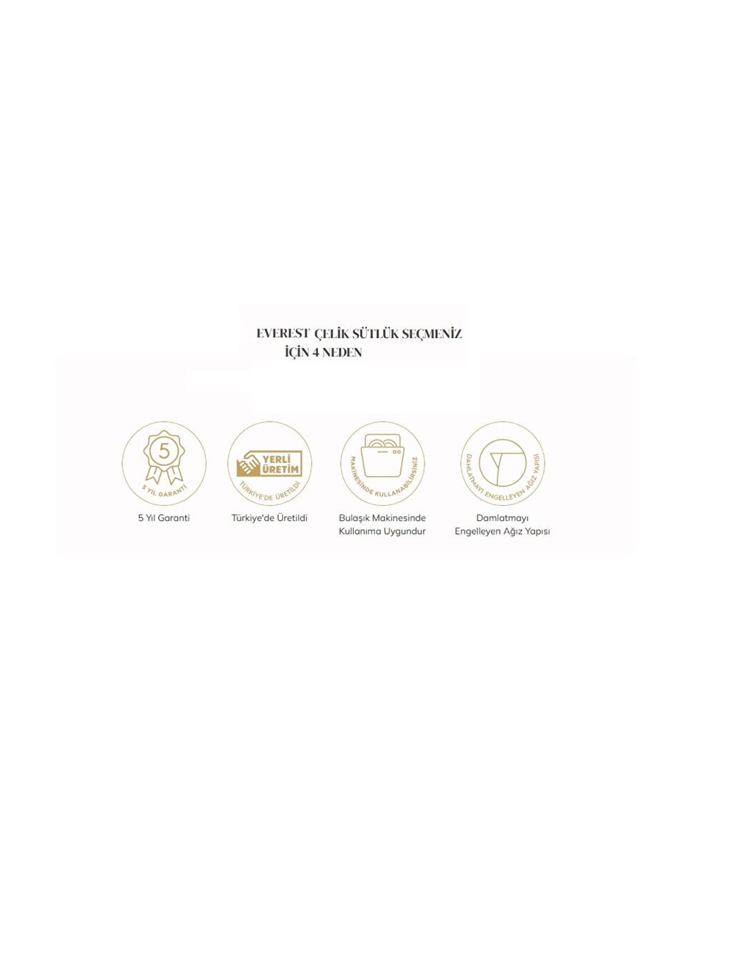 Gri Maxi 1200 ML Çelik Sütlük-4