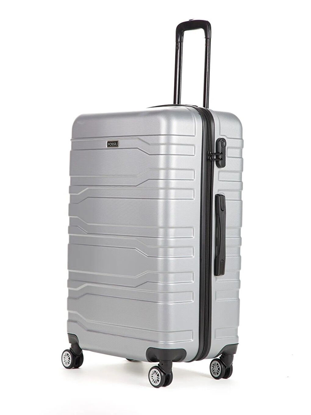 Gri ABS Unisex 75cm Büyük Boy Valiz-1