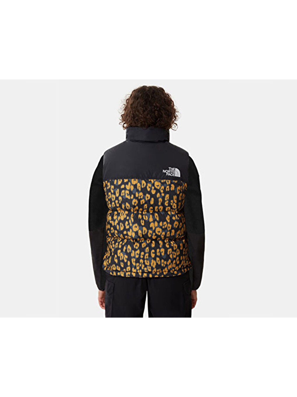 W Printed 1996 Retro Nuptse Vest Kadın Yeleği Nf0a5ıxl28a1 Siyah-9
