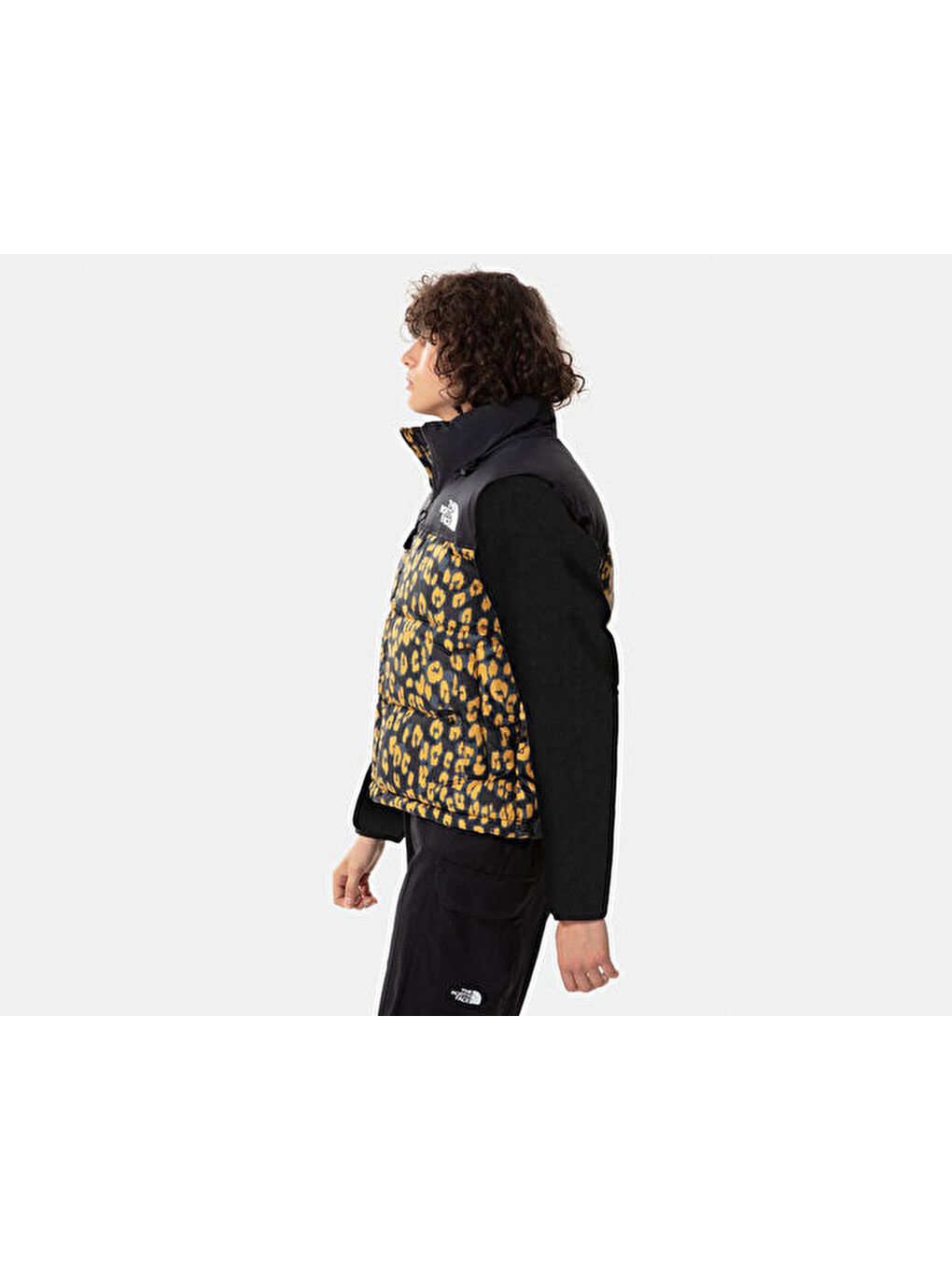 W Printed 1996 Retro Nuptse Vest Kadın Yeleği Nf0a5ıxl28a1 Siyah-10