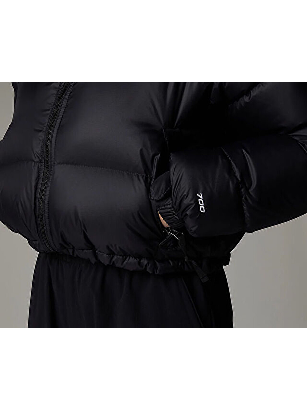 W Nuptse Short Kadın Outdoor Montu (700 Dolgu Kaz Tüyü) Nf0a5ggekx71 Siyah-7