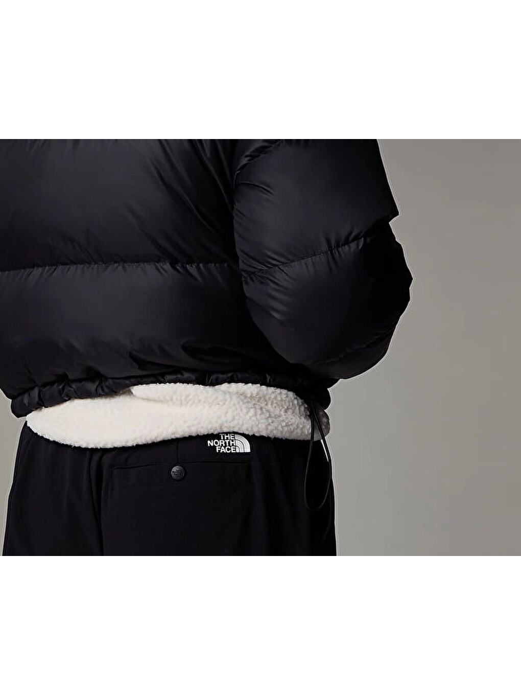 W Nuptse Short Kadın Outdoor Montu (700 Dolgu Kaz Tüyü) Nf0a5ggekx71 Siyah-8