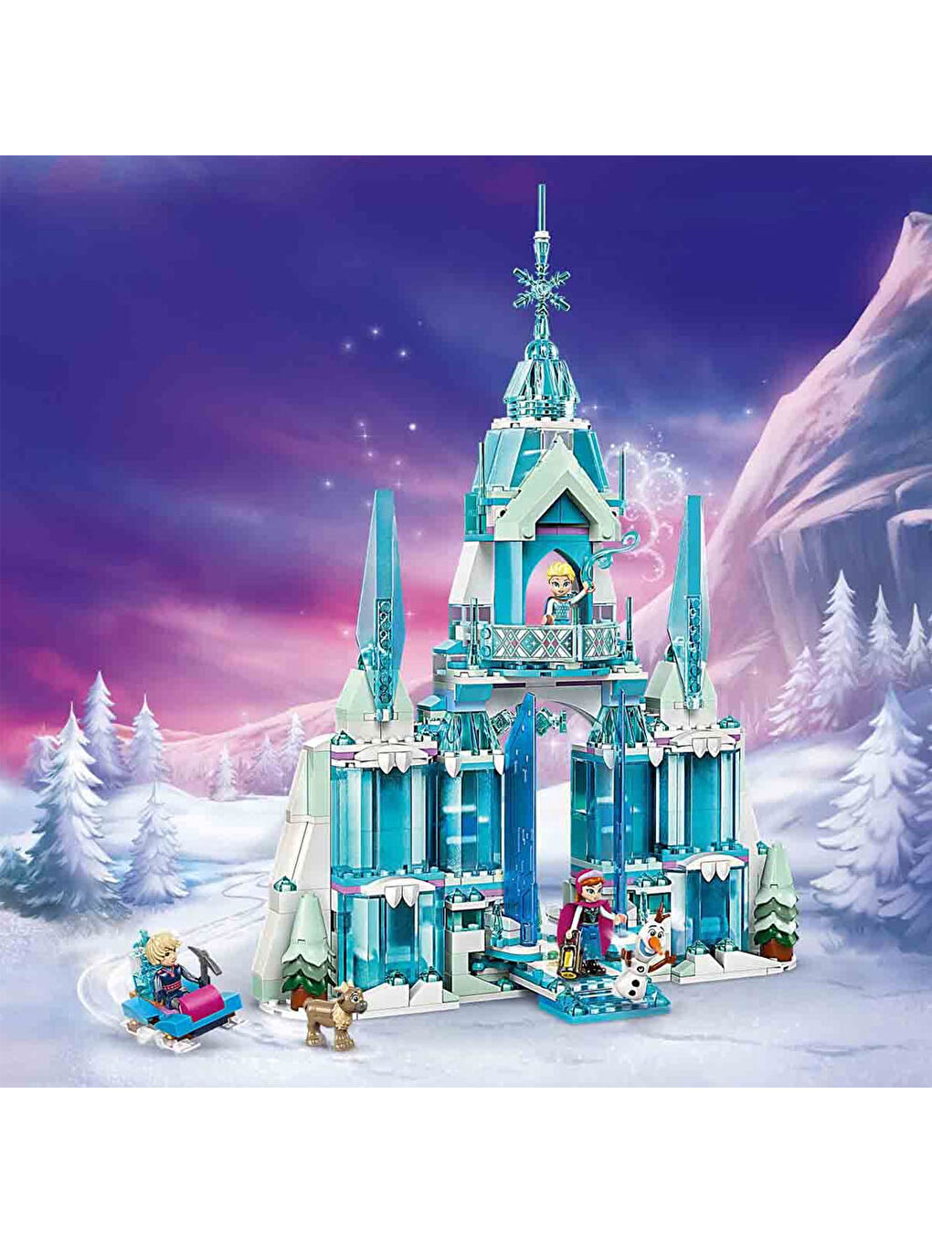 Lego Karlar Ülkesi Elsa nın Buz Sarayı Yapım Oyuncağı 43244 - 3