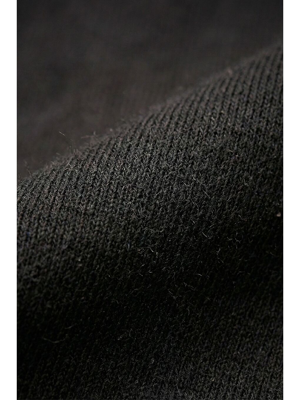 Siyah %100 Pamuk Kapüşonlu Fermuarlı Basic Erkek Hırka-3