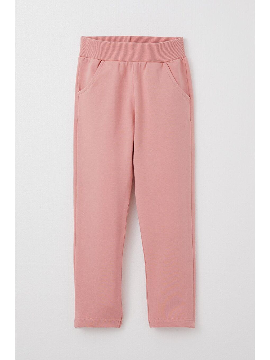 Kız Çocuk Eşofman Takım Sevgi Temalı Yazı Nakışlı Bej (1-3 Yaş)-2