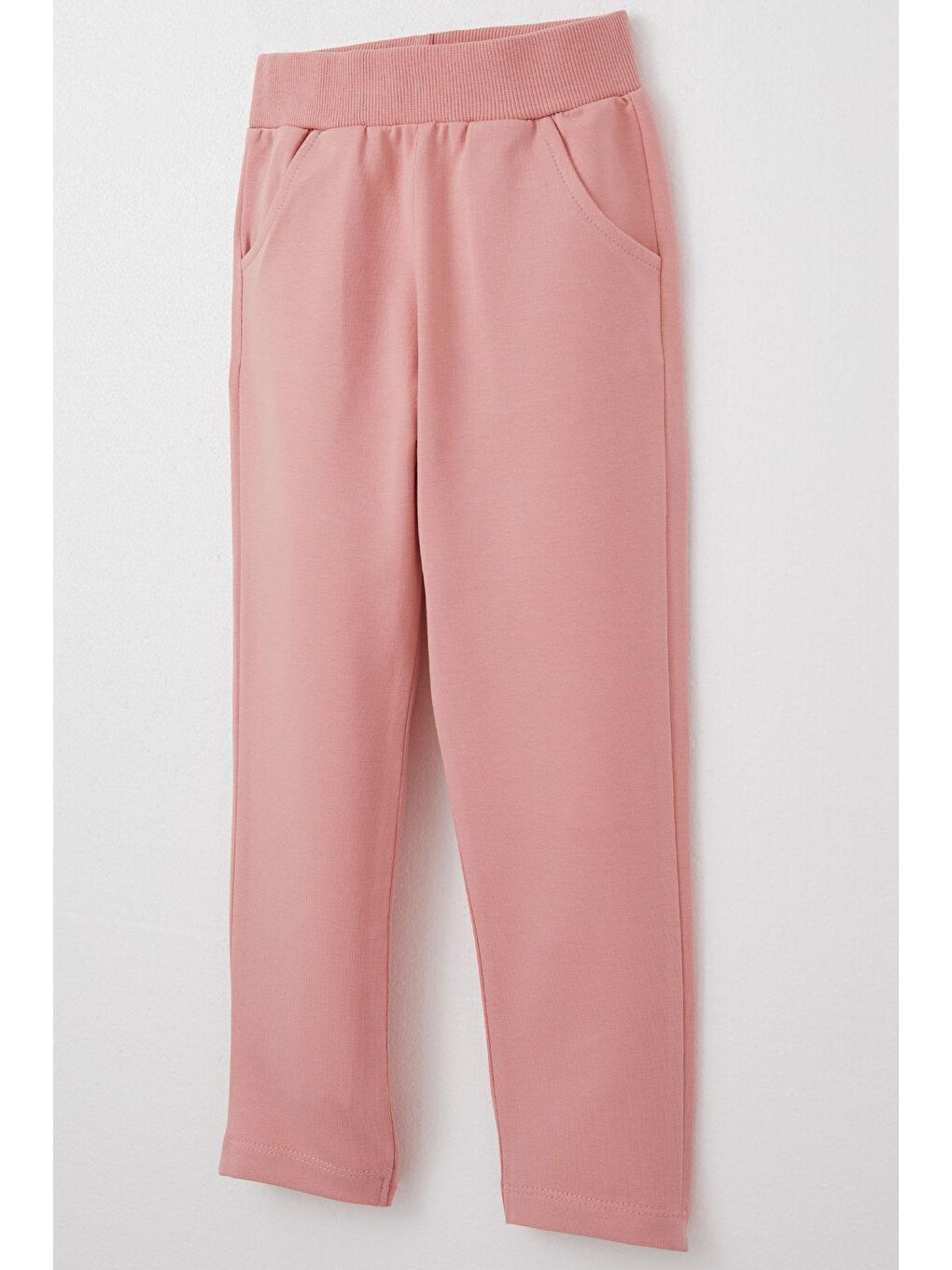 Kız Çocuk Eşofman Takım Sevgi Temalı Yazı Nakışlı Bej (1-3 Yaş)-6