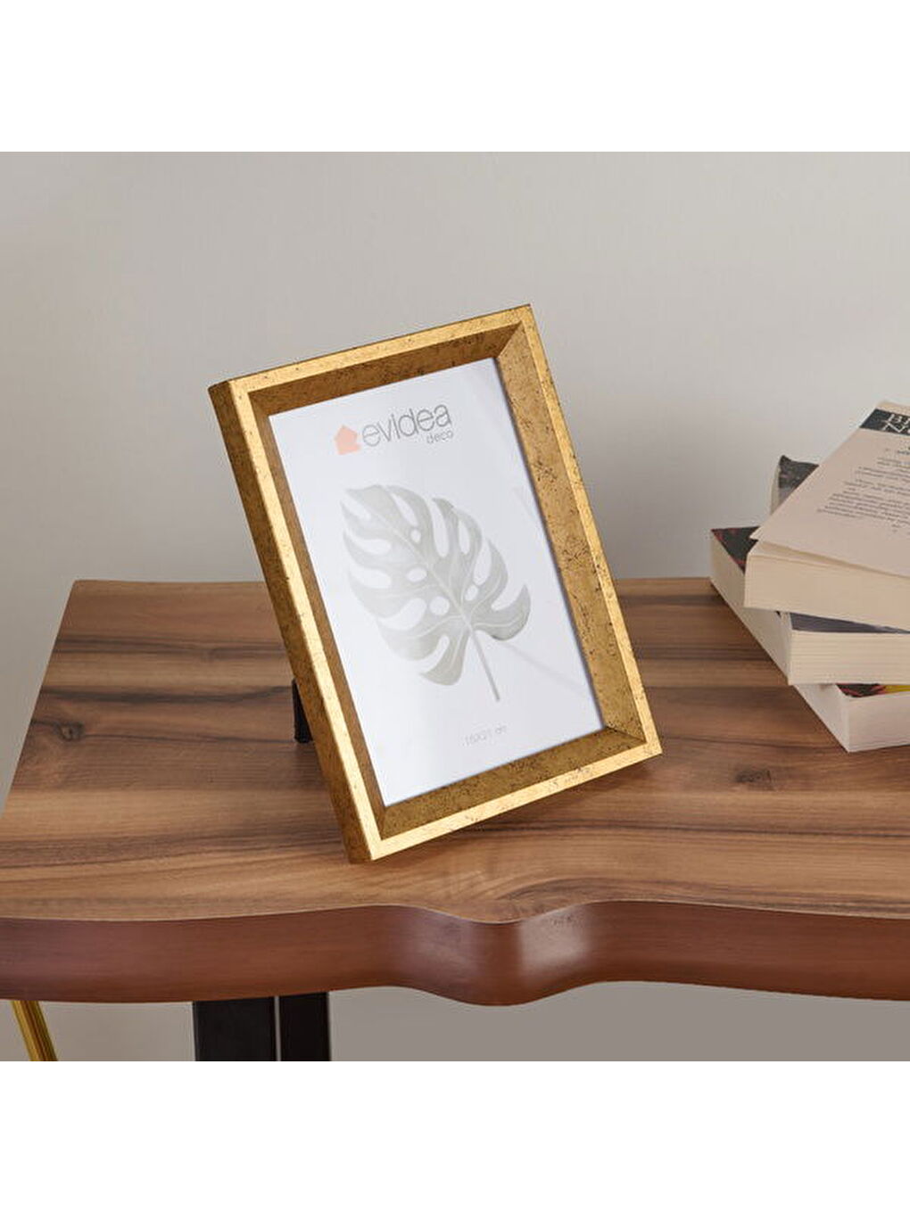 Sarı Deco Dandelion Çerçeve - Gold - 15x21 cm-4