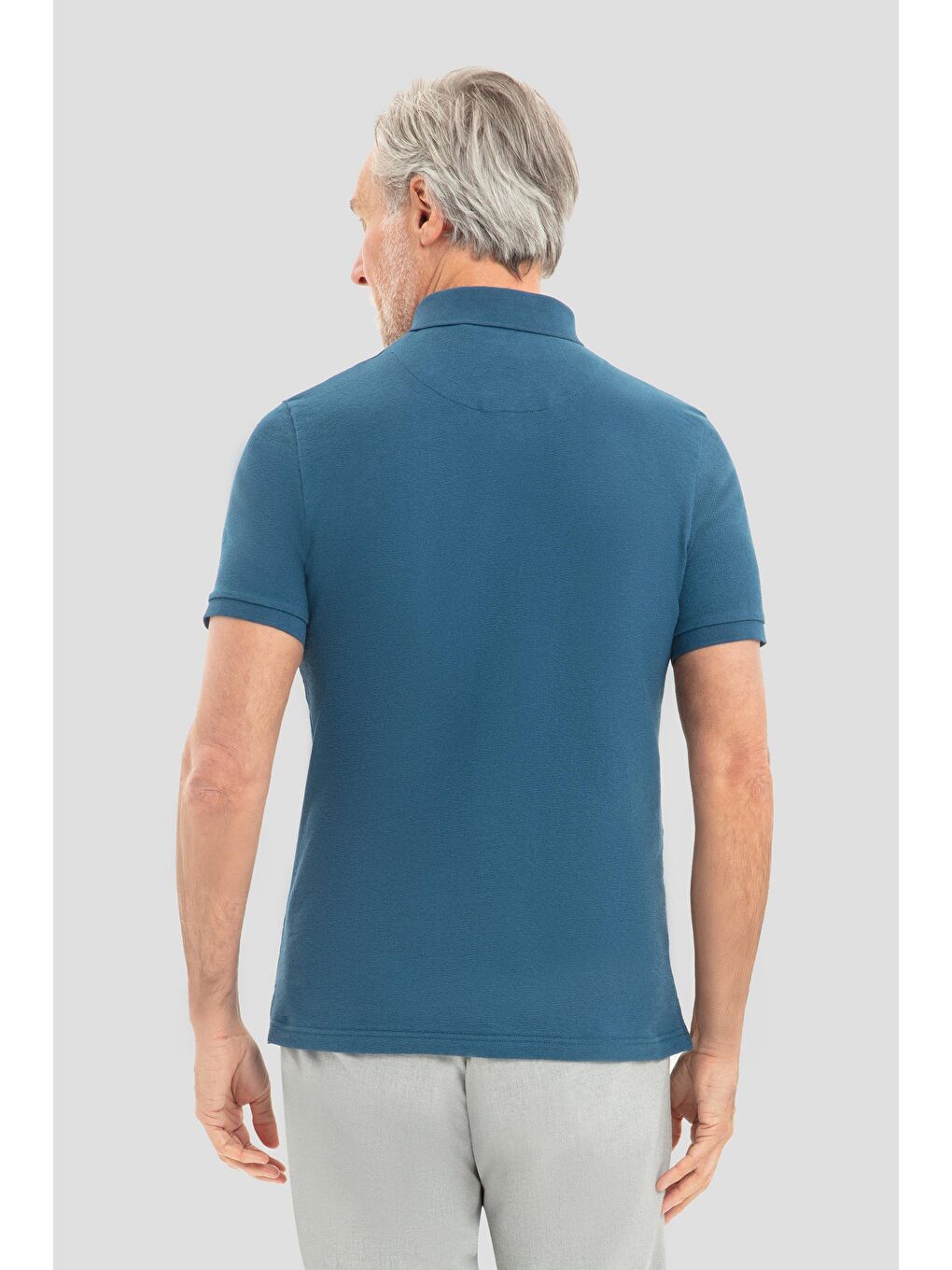 Mavi Parlement Düğmeli Polo Yaka Regular Fit Erkek T-Shirt-2