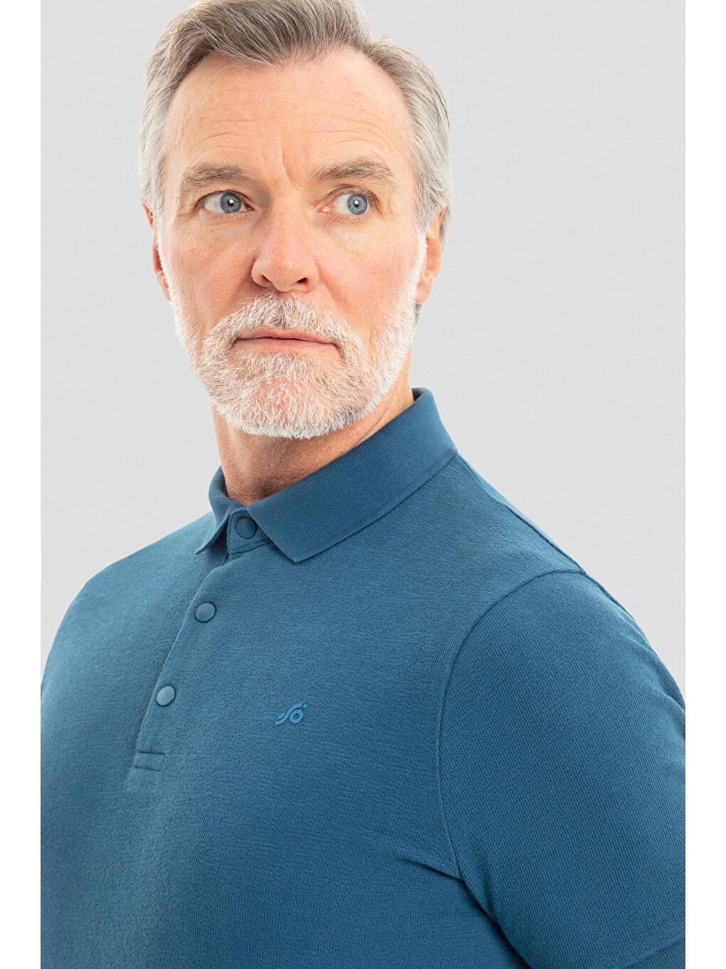 Mavi Parlement Düğmeli Polo Yaka Regular Fit Erkek T-Shirt-3